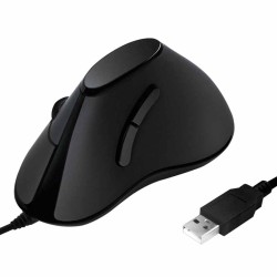 ID0158 Ergonomic Vertical Mouse USB Black LogiLink (Boxed) — Buy in Cyprus with Fast Delivery
