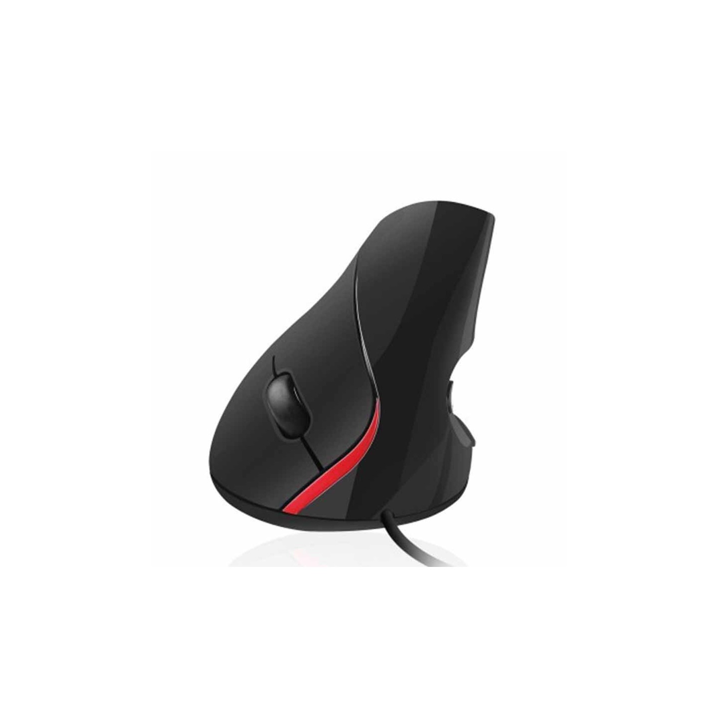 EW3156 Ergonomic Vertical Mouse Wired 1000DPI USB Black (Boxed) — Buy in Cyprus with Fast Delivery