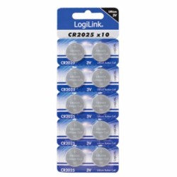 CR2025B10 LITHIUM BUTTON CELL CR2025 ULTRA POWER LOGILINK — Buy in Cyprus with Fast Delivery