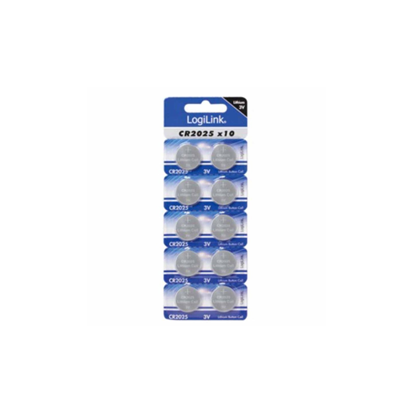 CR2025B10 LITHIUM BUTTON CELL CR2025 ULTRA POWER LOGILINK — Buy in Cyprus with Fast Delivery