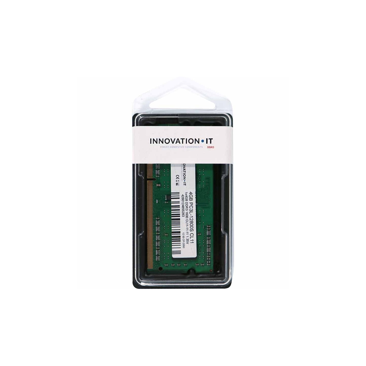Innovation IT 4GB DDR3L 1600MHz CL11 SO-DIMM 1.35V 4260124855283 (Boxed) — Buy in Cyprus with Fast Delivery