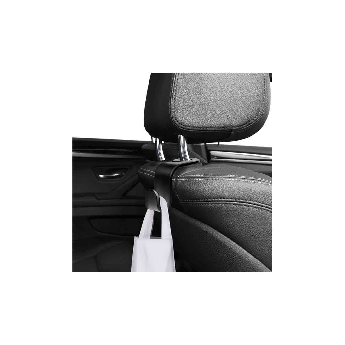 Buy AA0165 CAR SEAT HOOKS,4pcs, 20kg PER HOOK, BLACK, LOGILINK in Cyprus, Nicosia, Limassol, Larnaka, Pafos