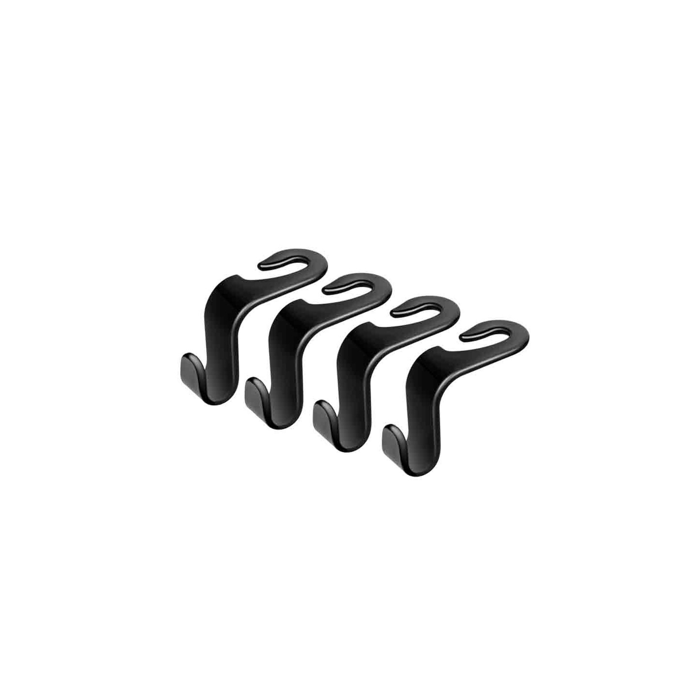 Buy AA0165 CAR SEAT HOOKS,4pcs, 20kg PER HOOK, BLACK, LOGILINK in Cyprus, Nicosia, Limassol, Larnaka, Pafos