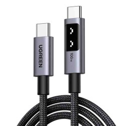 UGREEN 35501 1m USB-C USB-C 100W PD Cable Black - Fast Charge & Data — Armenius Store Cyprus
