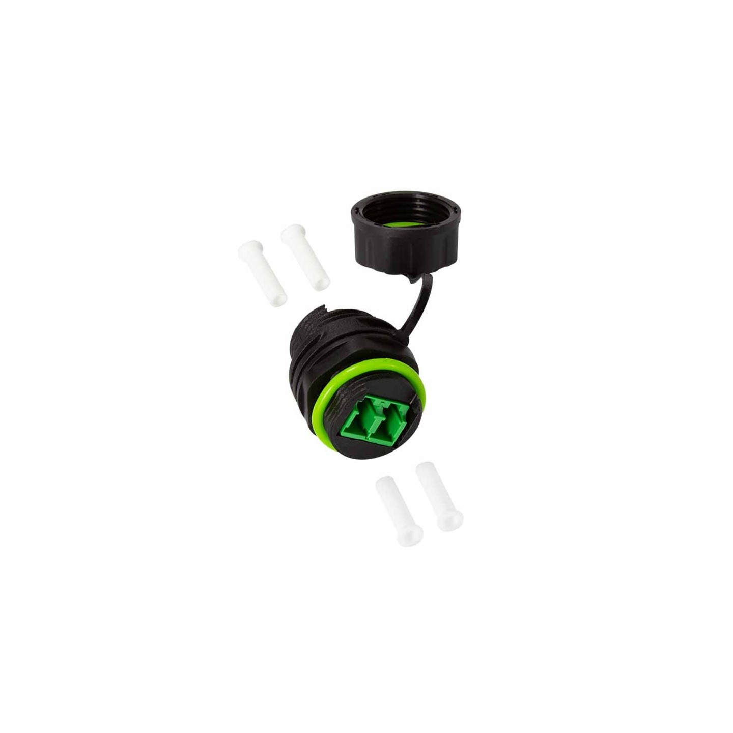 Buy FA05LC1 WATERPROOF FIBER OPTIC DUPLEX LC CONNECTOR WITH DUST CAP LOGILINK in Cyprus, Nicosia, Limassol, Larnaka, Pafos