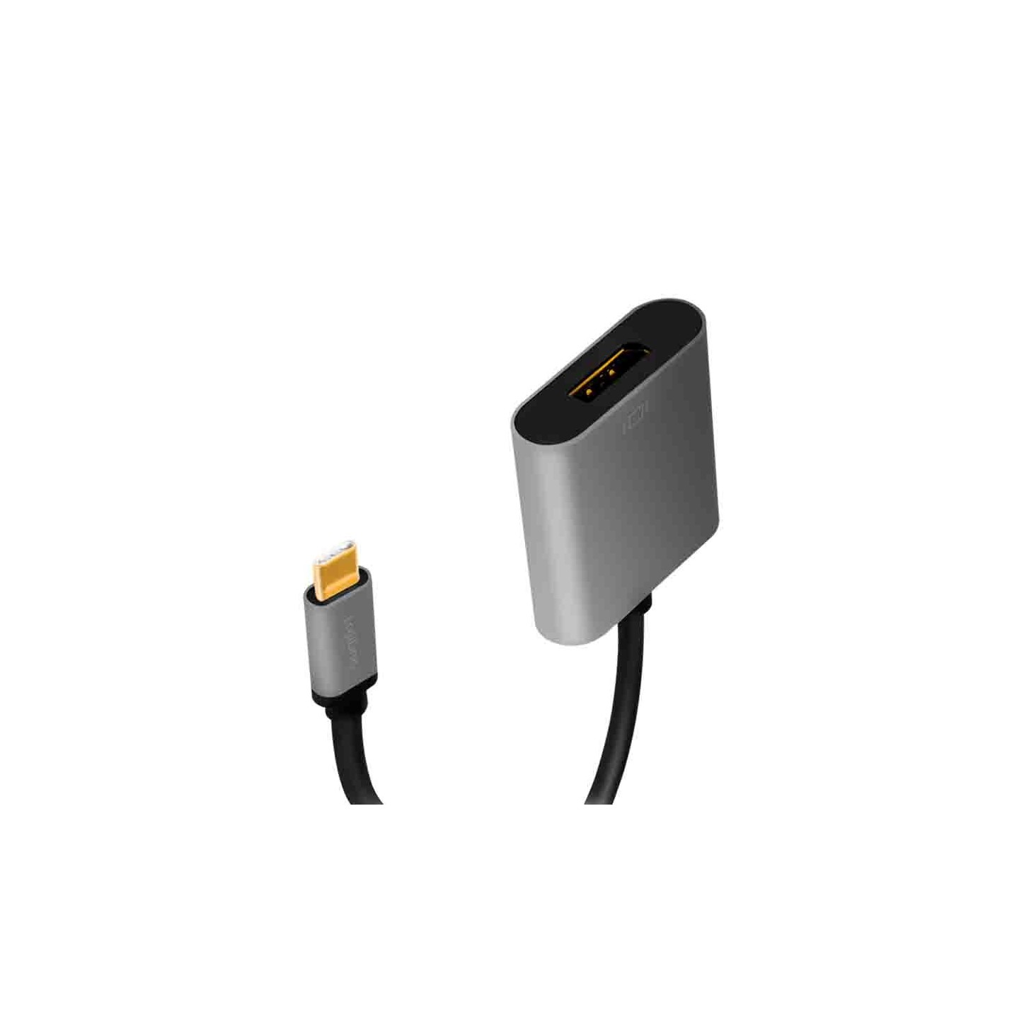Buy CUA0102 USB TYPE-C ADAPTER, C M TO DP F, 4K, ALU,BLACK GREY, 0.15M LOGILINK in Cyprus, Nicosia, Limassol, Larnaka, Pafos