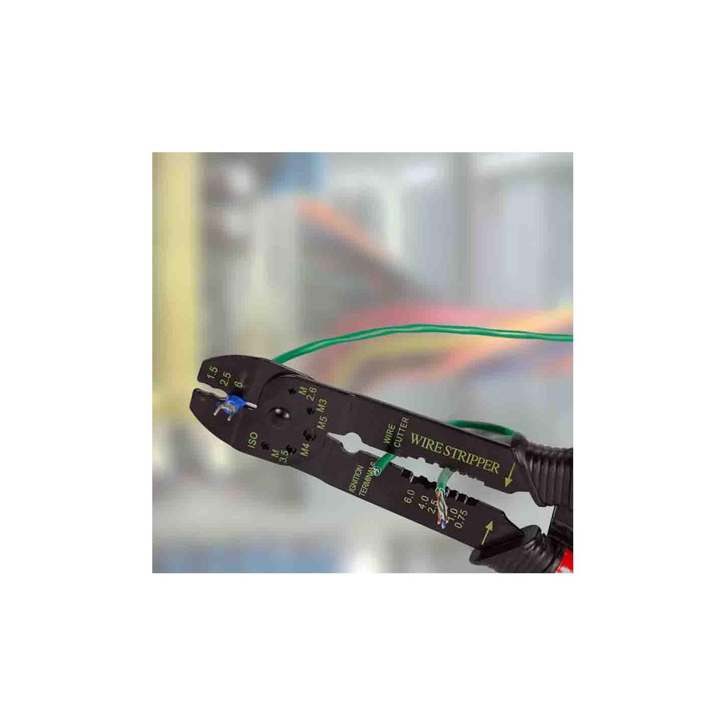 Buy WZ0078 CRIMPING PLIERS FOR INSULATED TERMINALS, WITH CRIMP ASSORTMENT, LOGILINK in Cyprus, Nicosia, Limassol, Larnaka, Pafos