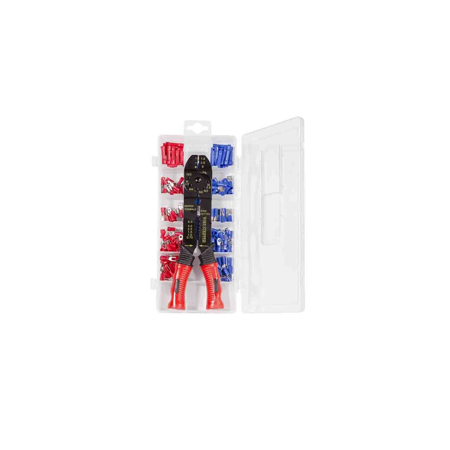 Buy WZ0078 CRIMPING PLIERS FOR INSULATED TERMINALS, WITH CRIMP ASSORTMENT, LOGILINK in Cyprus, Nicosia, Limassol, Larnaka, Pafos