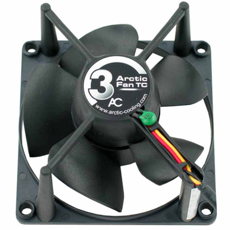 PO-416 8cm Arctic F3 TC Temperature Controlled Case Fan — Armenius Store Cyprus