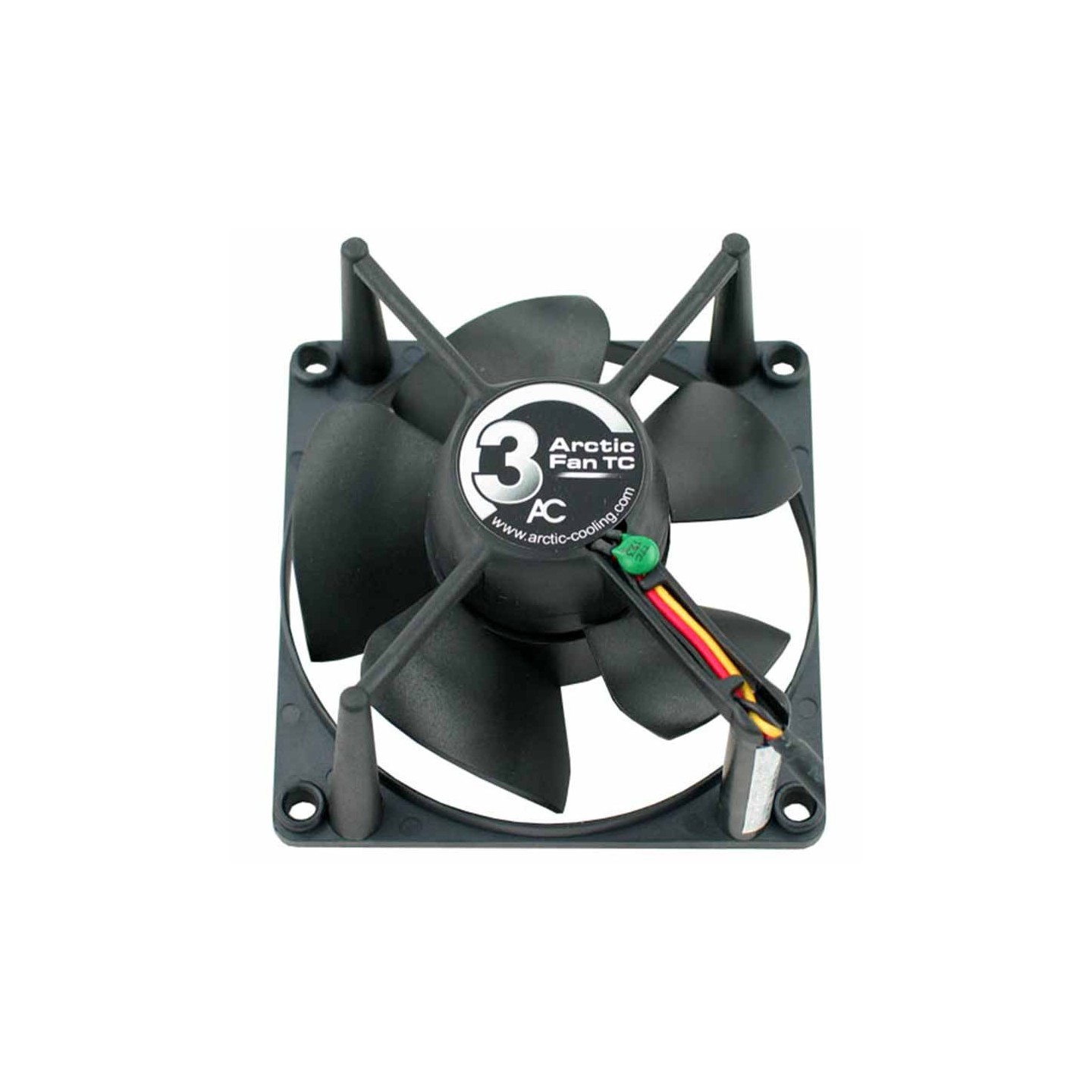 PO-416 8cm Arctic F3 TC Temperature Controlled Case Fan — Armenius Store Cyprus