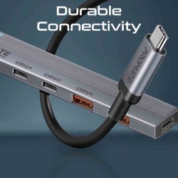 Promate LiteHub-Pro 4-in-1 USB-C Hub 10Gbps | 2x USB-A 2x USB-C Data Hub — Armenius Store Cyprus