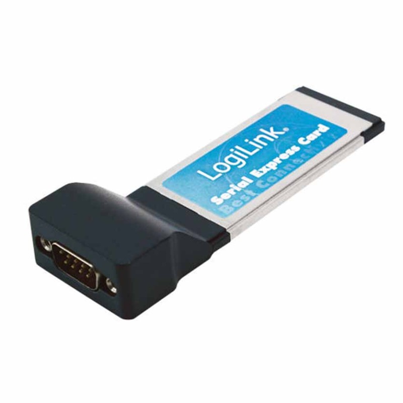 LogiLink PC0047 ExpressCard Serial RS232 Adapter | 34/54mm Slots — Armenius Store Cyprus