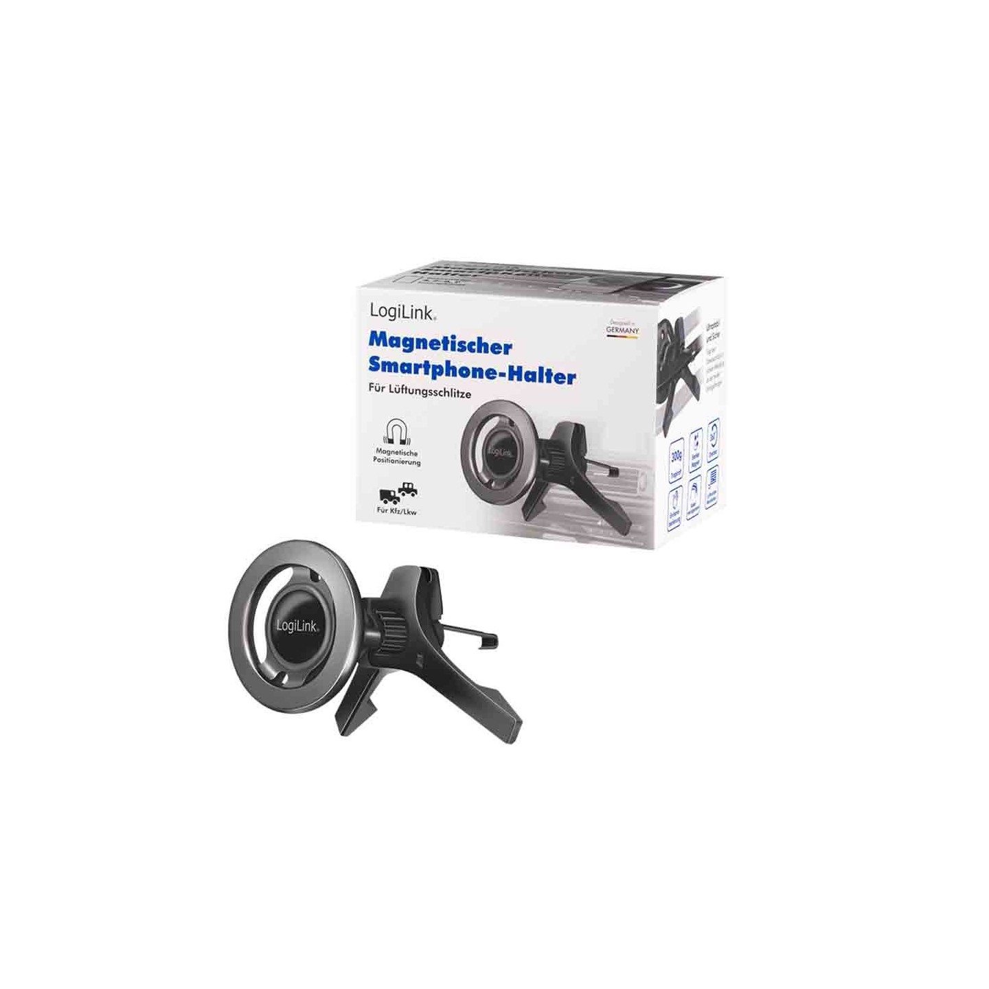 Buy AA0167 SMARTPHONE AIR VENT HOLDER MAGNETIC 3POINT LOGILINK in Cyprus, Nicosia, Limassol, Larnaka, Pafos