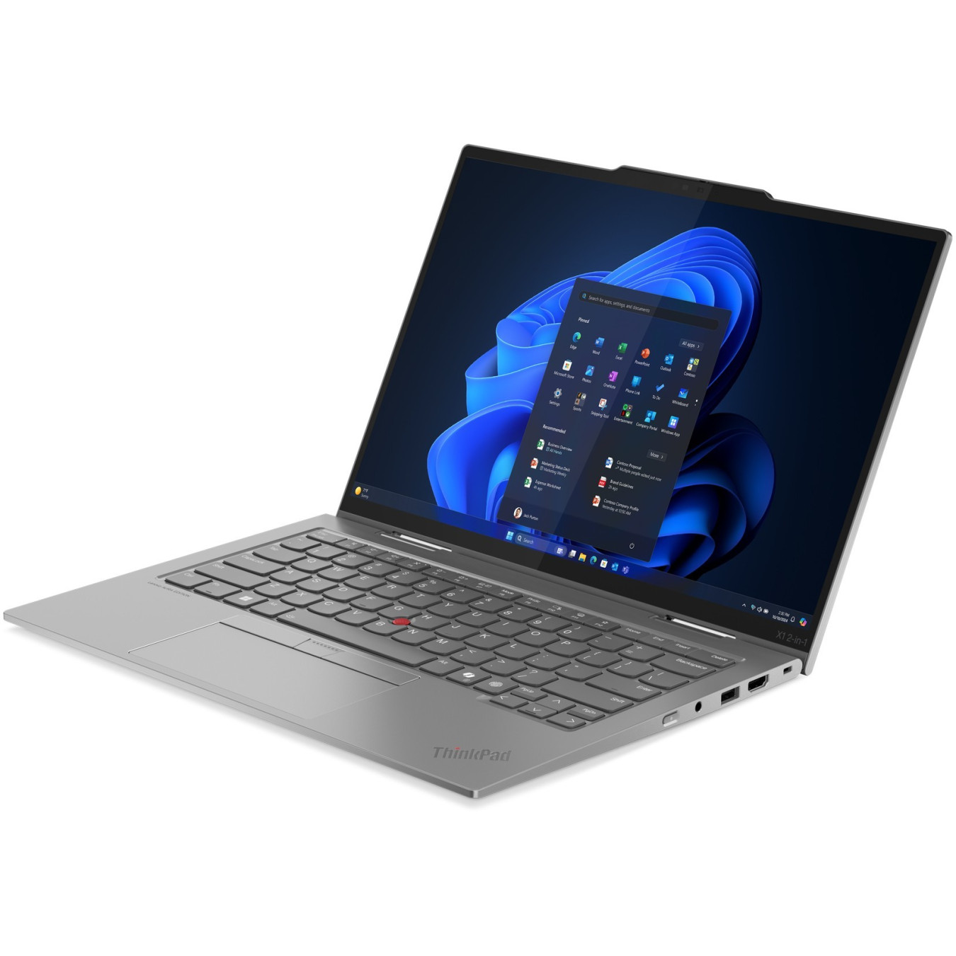 Lenovo ThinkPad X1 Gen 10 2-in-1 - 258V - 14-inch OLED 2.8K 120Hz - Intel Core Ultra 7 - 32GB RAM, 1TB SSD - Grey, 5G, Win11 Pro