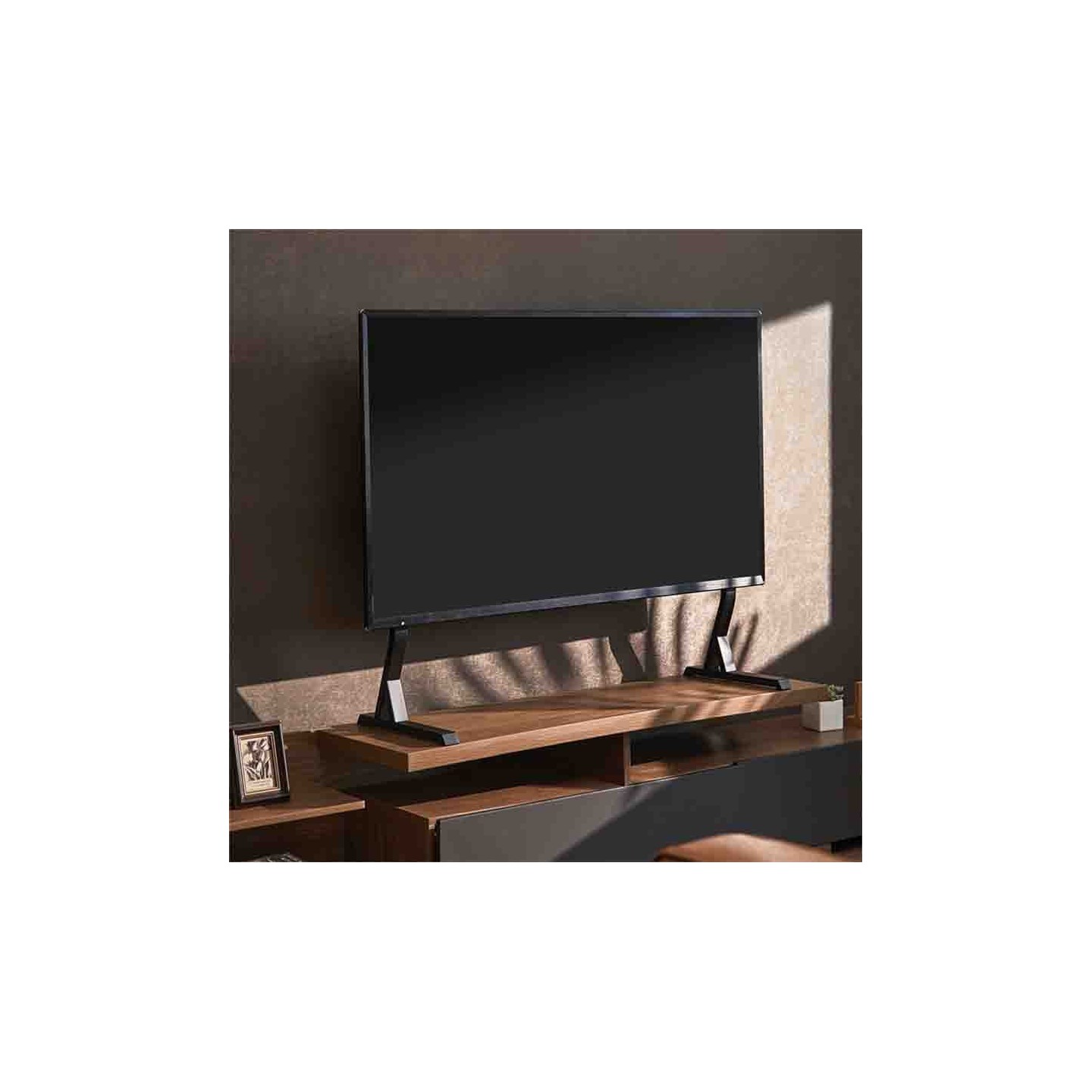 Buy BP0200 TV MONITOR STAND 45-90' ADJUSTABLE HEIGHT 60Kg MAX, BLACK LOGILINK in Cyprus, Nicosia, Limassol, Larnaka, Pafos