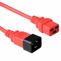 AK5091 3m C19 F TO C20 M POWER EXTENTION CABLE RED, ACT — Buy in Cyprus with Fast Delivery