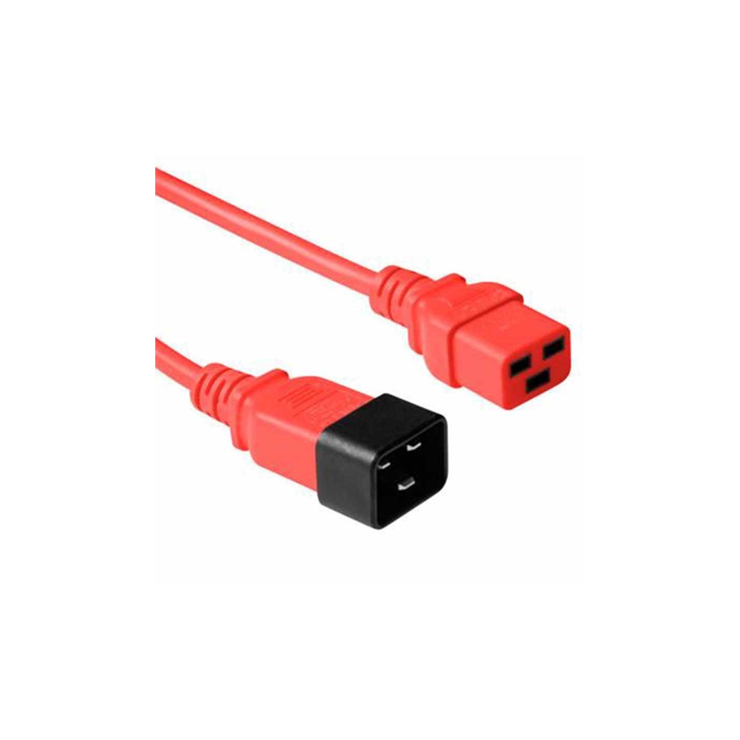 AK5091 3m C19 F TO C20 M POWER EXTENTION CABLE RED, ACT — Buy in Cyprus with Fast Delivery