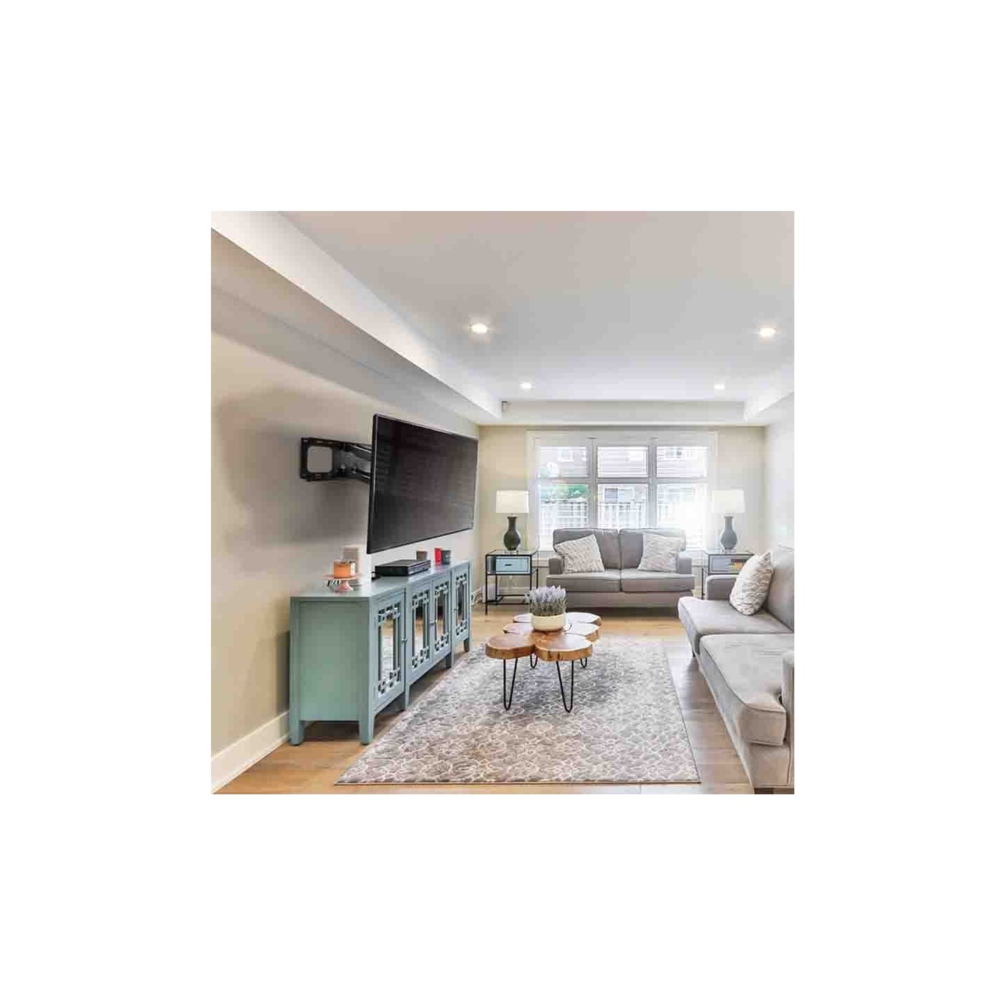 BP0151 TV WALL MOUNT, 50-90”, TILT, SWIVEL, 75kg. MAX. LOGILINK — Buy in Cyprus with Fast Delivery