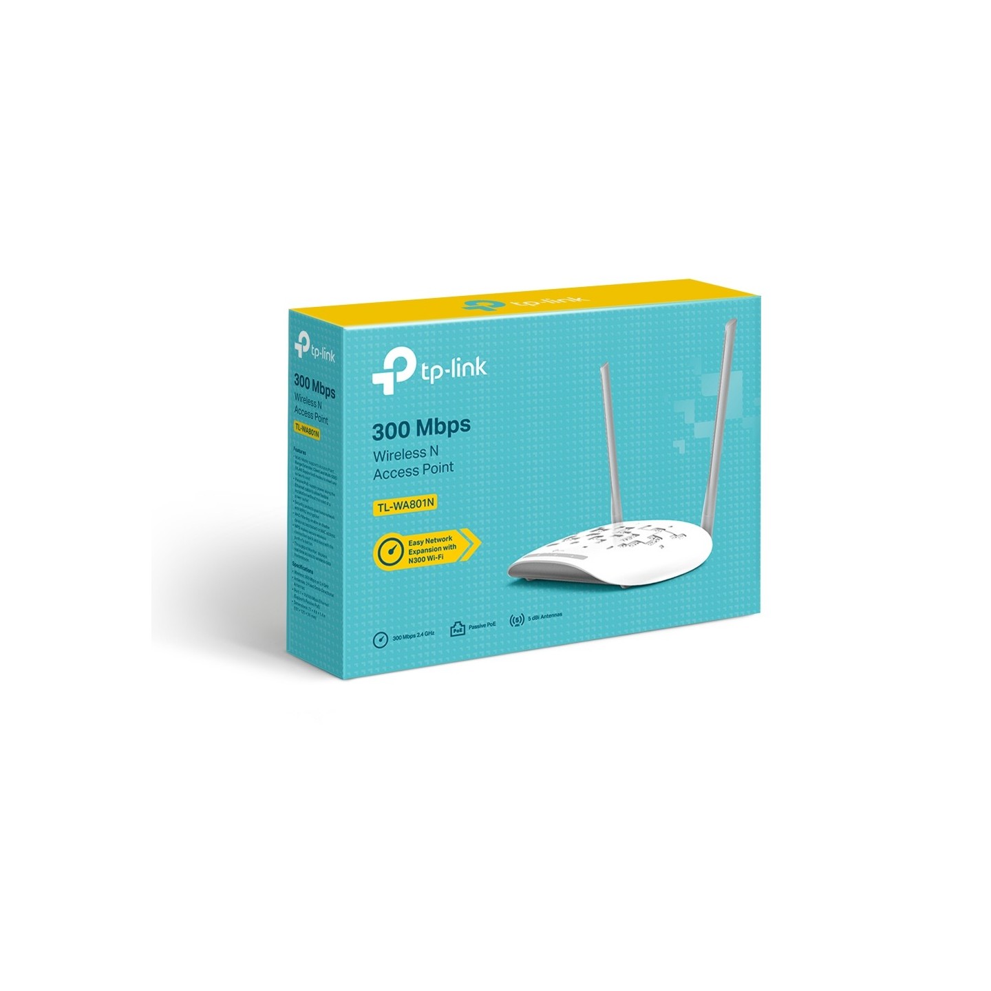 TL-WA801N WIRELESS N ACCESS POINT 300MBPS TP-LINK — Buy in Cyprus with Fast Delivery
