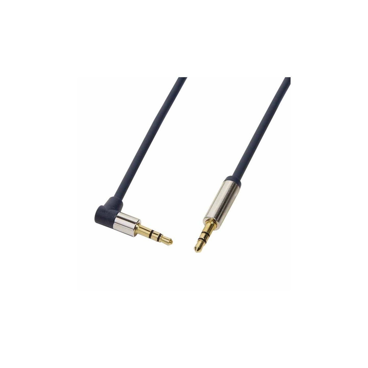 CA11100 1m 3.5AUDIO CBL STEREO 90° angled M M BLUE LOGILINK — Buy in Cyprus with Fast Delivery