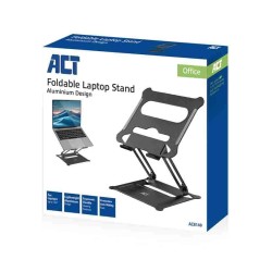 AC8140 FOLDABLE ALUMINIUM LAPTOP STAND W STEPLESS HEIGHT ADJUSTMENT, ACT — Buy in Cyprus with Fast Delivery