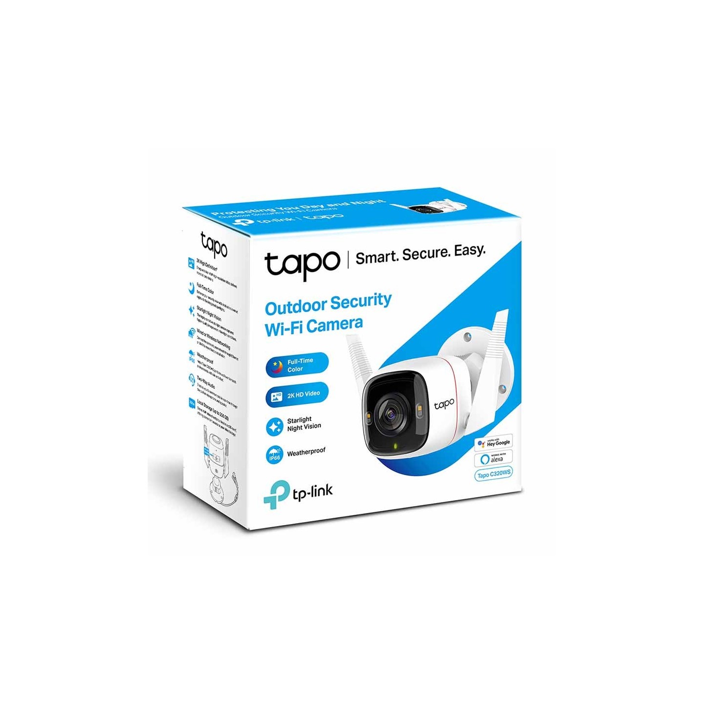 TAPO C320WS OUTDOOR SECURITY WI-FI CAMERA TP-LINK — Buy in Cyprus with Fast Delivery