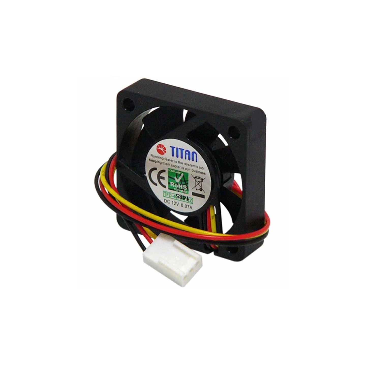 TITAN 33347Z 40x40x10mm 3-Pin Case Fan - 5000 RPM Low Noise (Boxed) — Buy in Cyprus with Fast Delivery