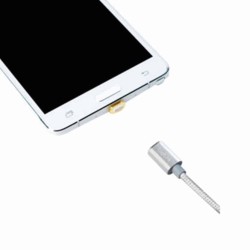 LogiLink CU0117 1m Micro-USB Magnetic Adapter Cable - Silver (Boxed) — Buy in Cyprus with Fast Delivery