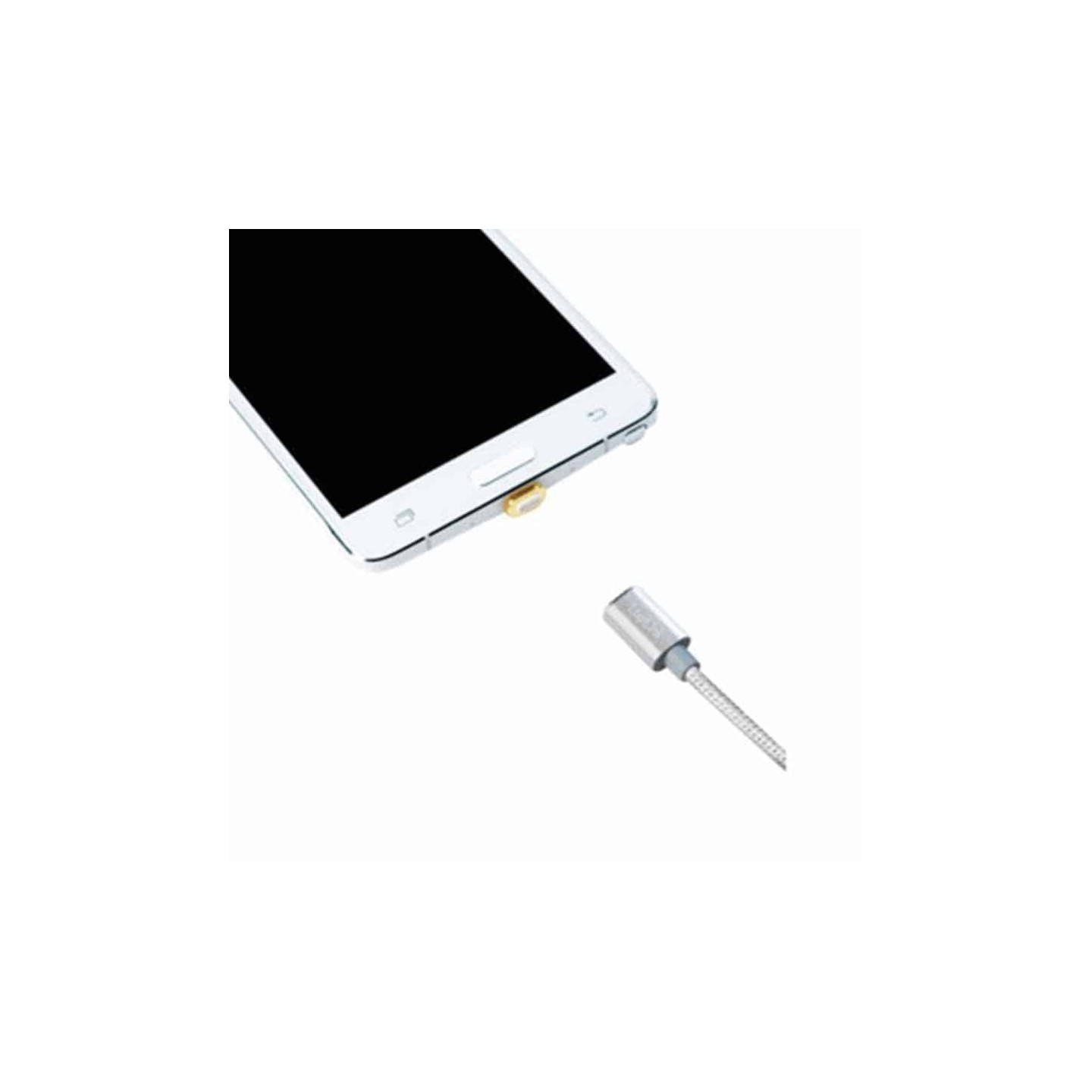 LogiLink CU0117 1m Micro-USB Magnetic Adapter Cable - Silver (Boxed) — Buy in Cyprus with Fast Delivery