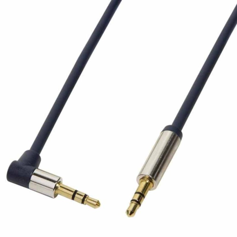 CA11150 1.5m 3.5AUDIO CBL STEREO 90° angled M M BLUE LOGILINK — Buy in Cyprus with Fast Delivery