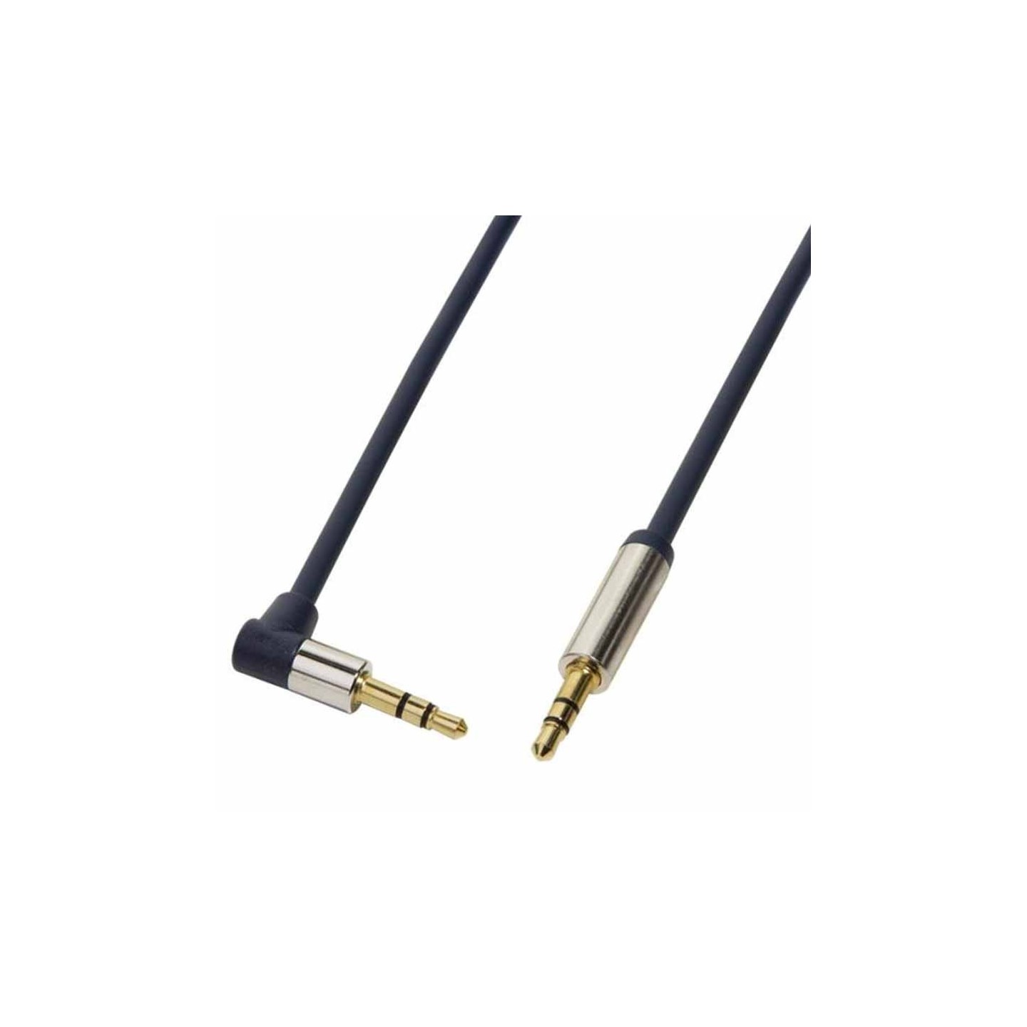 CA11150 1.5m 3.5AUDIO CBL STEREO 90° angled M M BLUE LOGILINK — Buy in Cyprus with Fast Delivery