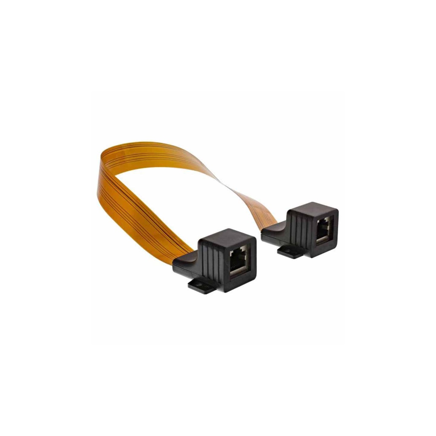 69991I SLIM RJ45 CABLE FOR WINDOWS DOOR USAGE, 2x RJ45 F F UNSHIELDED 0.3m INLINE — Buy in Cyprus with Fast Delivery