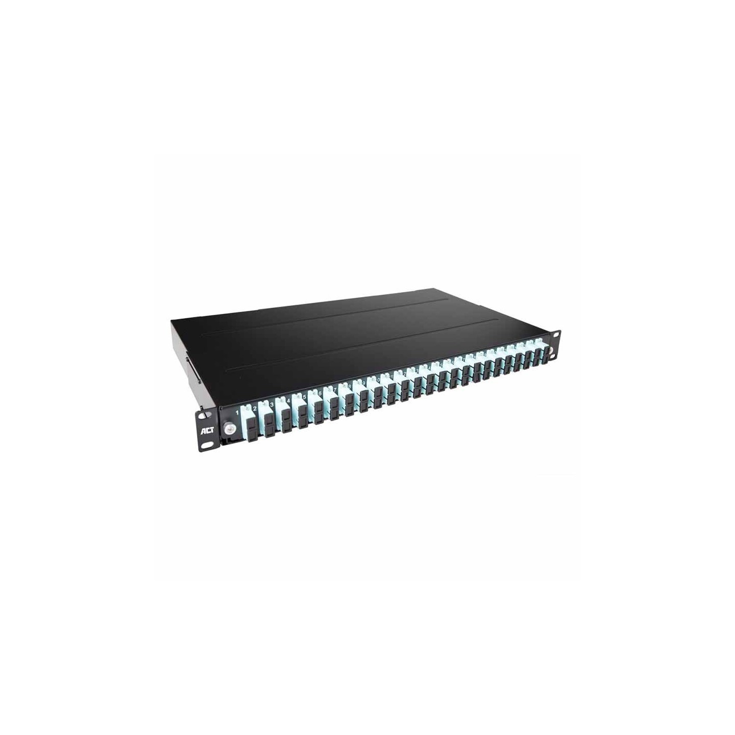 FA2039 24PORTS FIBER PATCH PANEL DUPLEX SC MULTIMODE OM3, ACT — Buy in Cyprus with Fast Delivery