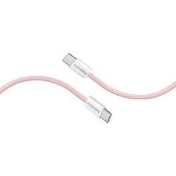 Promate EcoLine-CC200 2m USB-C Cable 60W Power Delivery - Pink (Boxed) — Buy in Cyprus with Fast Delivery