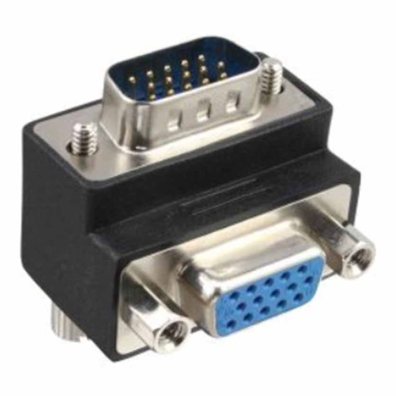 37248I VGA ADAPTOR 90ANGLED 15pin M F INLINE — Buy in Cyprus with Fast Delivery
