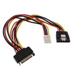 29691 SATA POWER ADAPTER F M + FLOPPY POWER CONNECTOR INLINE — Buy in Cyprus with Fast Delivery