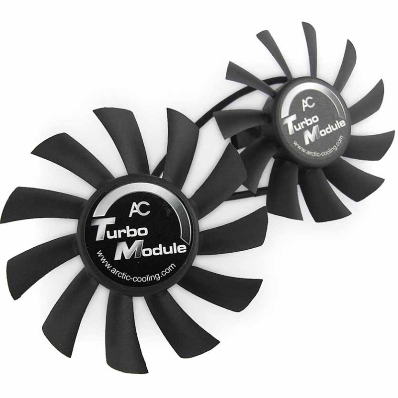 Arctic Cooling Turbo Module VGA Cooler Add-on for Accelero S1/S2 | 80mm Dual Fan — Armenius Store Cyprus