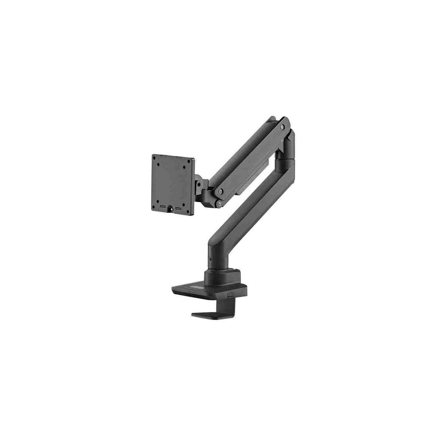 BP0168 Monitor Mount, 17-49", Gas Spring, Flat & Curved, Aluminum, LogiLink (Boxed) — Buy in Cyprus with Fast Delivery
