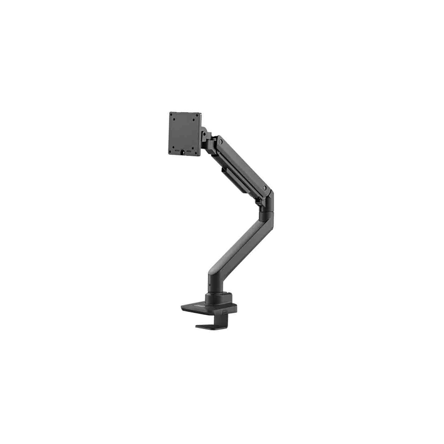 BP0168 Monitor Mount, 17-49", Gas Spring, Flat & Curved, Aluminum, LogiLink (Boxed) — Buy in Cyprus with Fast Delivery