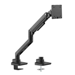 BP0168 Monitor Mount, 17-49", Gas Spring, Flat & Curved, Aluminum, LogiLink (Boxed) — Buy in Cyprus with Fast Delivery
