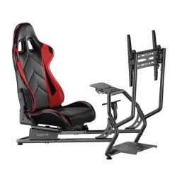 LogiLink EO0065 Racing Simulator Cockpit 32-50" Monitor Mount Red/Black (Boxed) — Buy in Cyprus with Fast Delivery