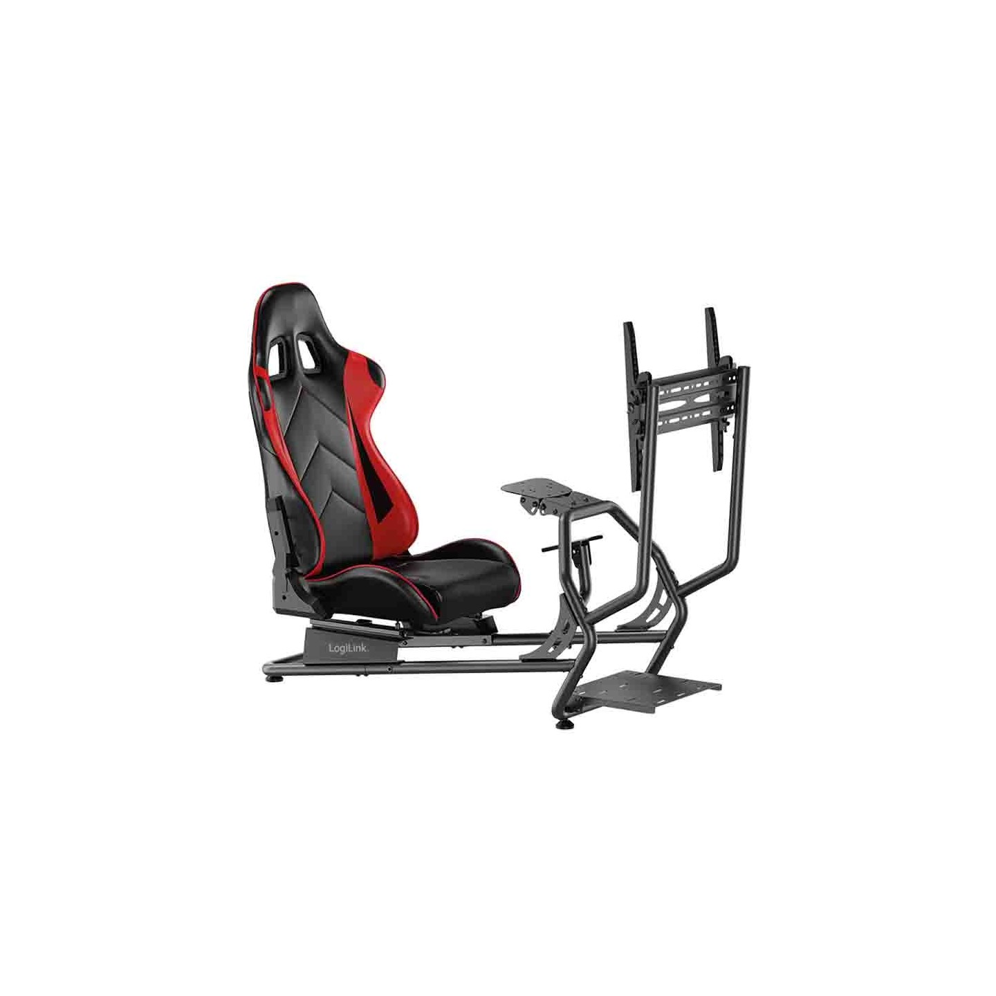 LogiLink EO0065 Racing Simulator Cockpit 32-50" Monitor Mount Red/Black (Boxed) — Buy in Cyprus with Fast Delivery