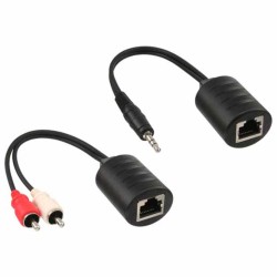 89003 2xRCA Audio Ext via Cat5e 3.5mm INLINE — Buy in Cyprus with Fast Delivery