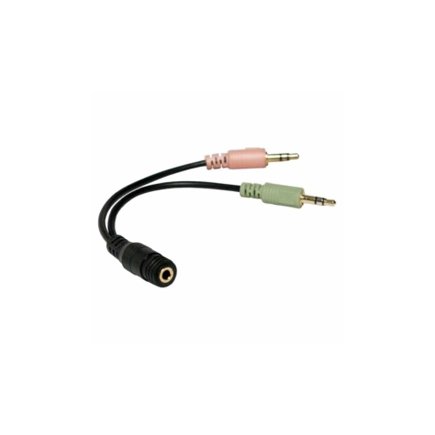 CA0020 AUDIO JACK ADAPTER 4pinF to 2x3.5 3pinM LOGILINK — Buy in Cyprus with Fast Delivery