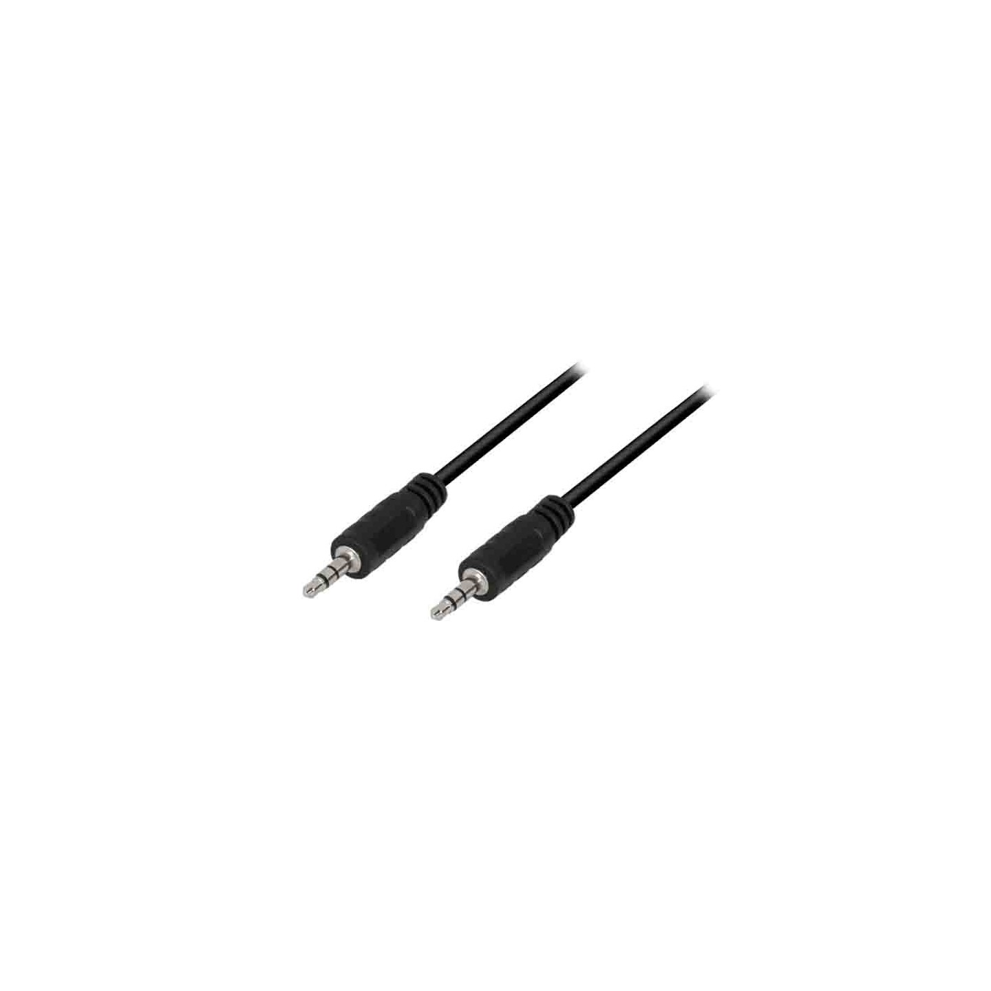 CA1052 AUDIO CABLE , 3.5 mm 3-Pin M to 3.5 mm 3-Pin M, BLACK, 5 m LOGILINK — Buy in Cyprus with Fast Delivery