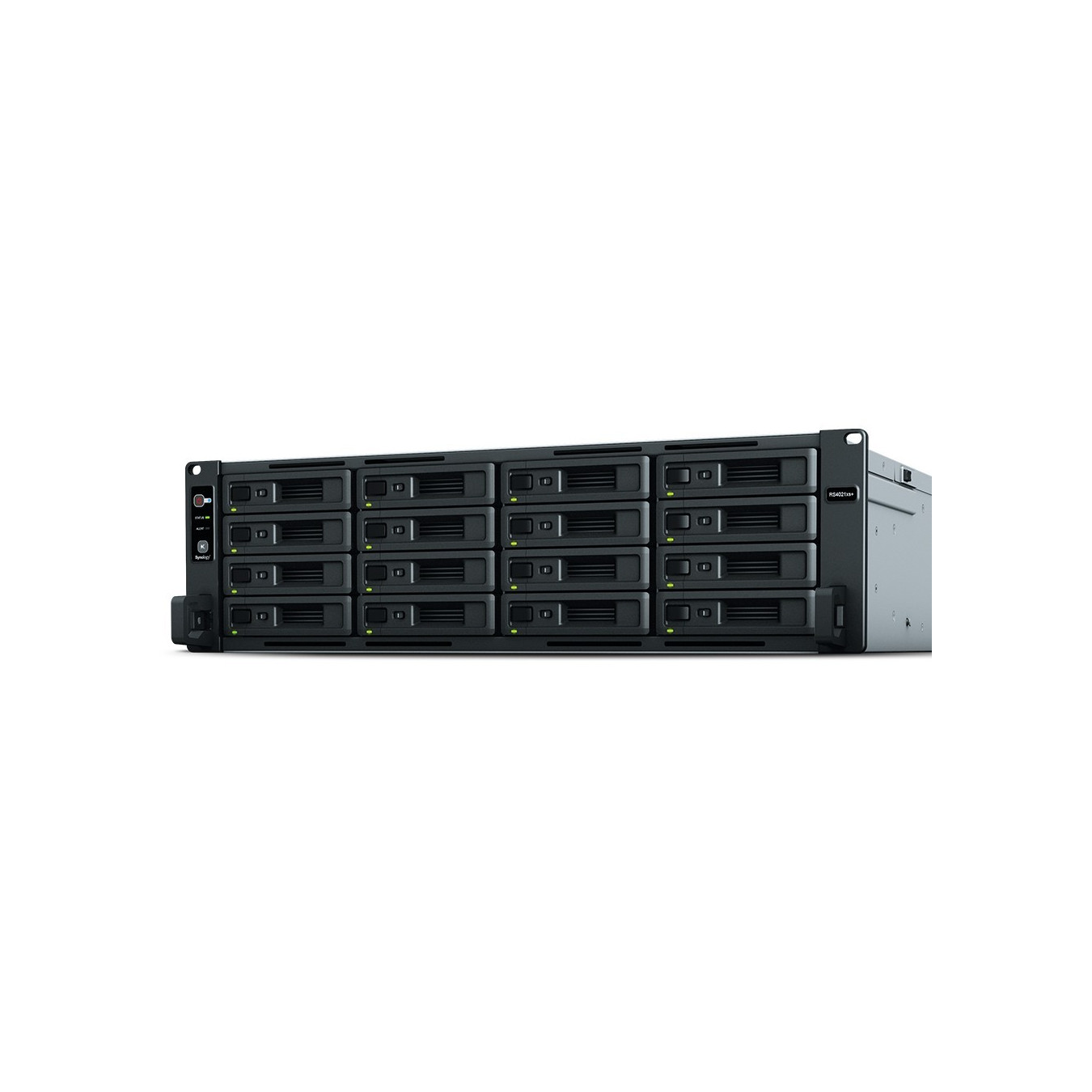 Synology RackStation RS4021xs+ - 16-Bay 3U Rack NAS - Intel Xeon D-1541 2.1GHz (2.7GHz boost), 16GB DDR4