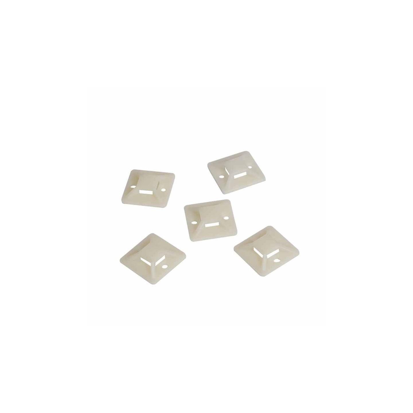 KAB0042 100pcs CABLE TIE MOUNTS 19x19 SELF-ADHESIVE LOGILINK — Buy in Cyprus with Fast Delivery