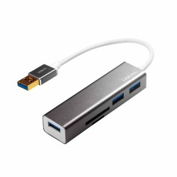 LogiLink UA0306 USB 3.0 3-Port Hub w/ Card Reader | EAN 4052792048575 — Armenius Store Cyprus