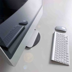 LogiLink BP0155D 360° Rotation Monitor Swivel Base, 5kg Max, Aluminum (Boxed) — Buy in Cyprus with Fast Delivery