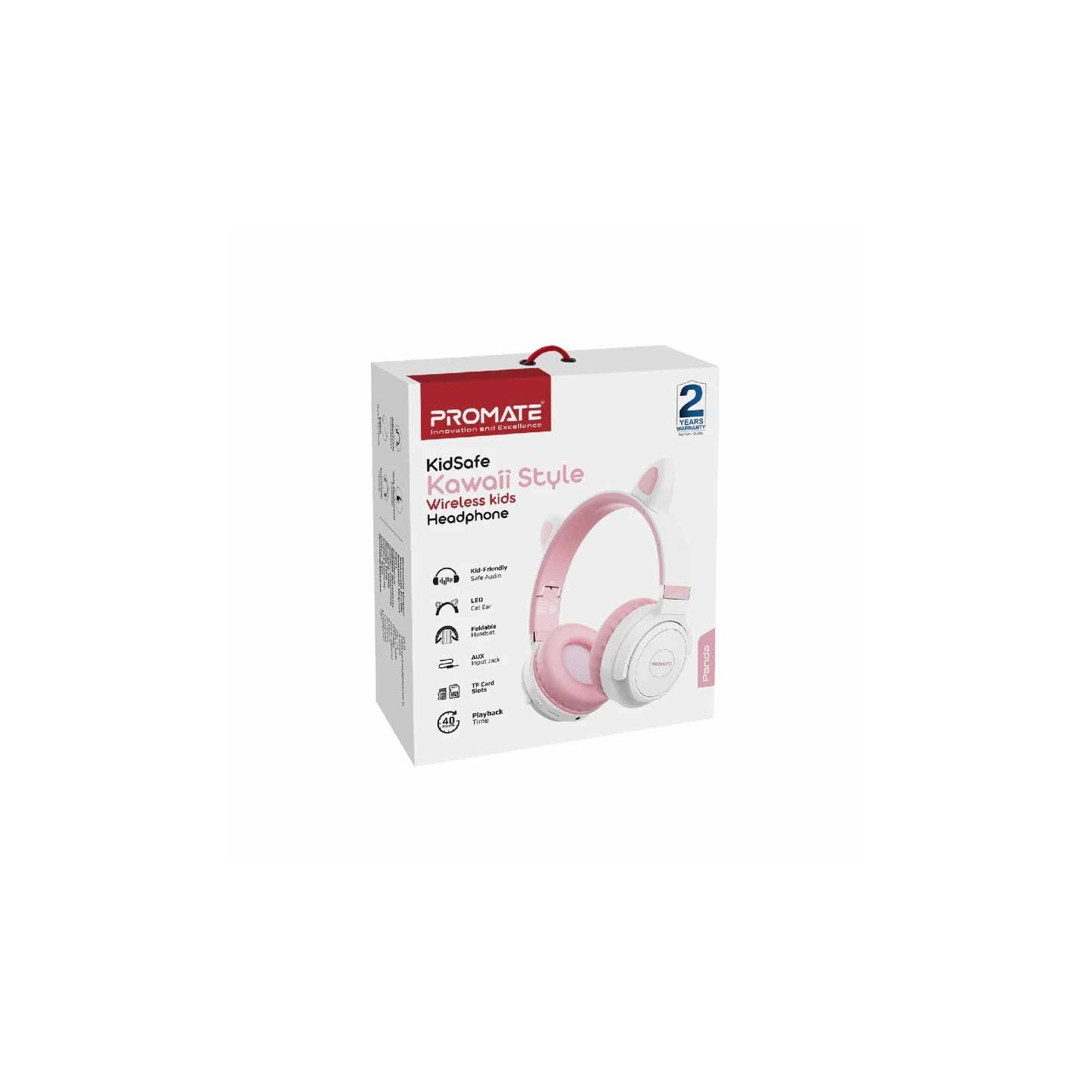 PANDA.BUBBLEGUM HEADPHONES BT KAWAII STYLE HD STEREO KIDSAFE PROMATE — Buy in Cyprus with Fast Delivery